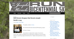 Desktop Screenshot of josephsmiraclerun.com